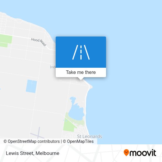 Lewis Street map
