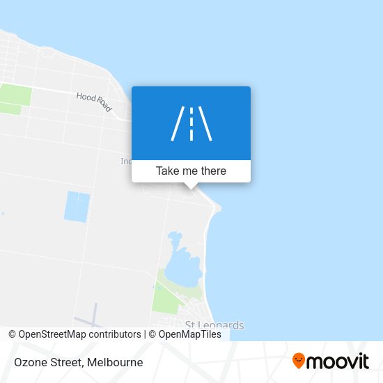 Ozone Street map