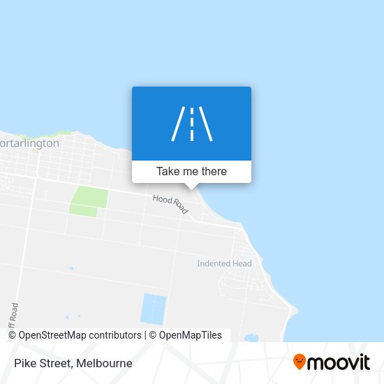Pike Street map