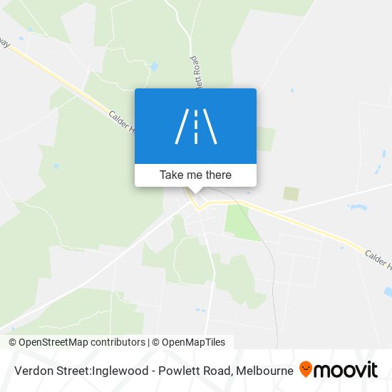 Verdon Street:Inglewood - Powlett Road map