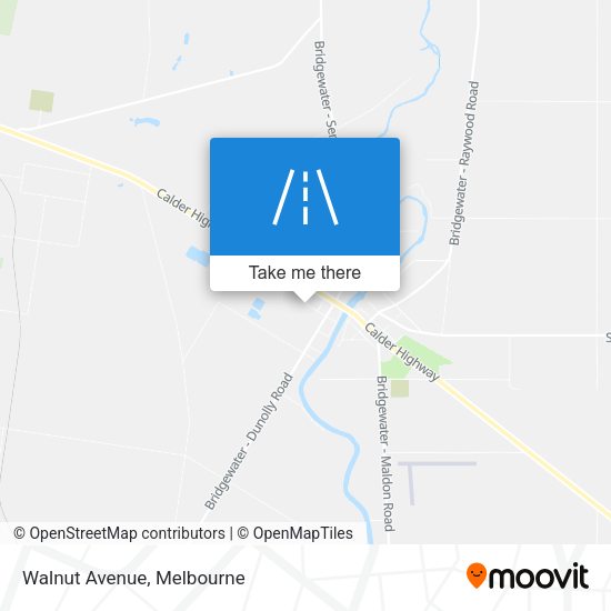 Walnut Avenue map