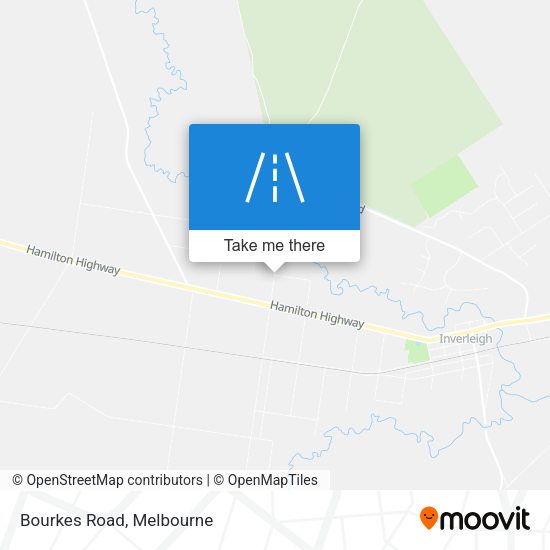 Bourkes Road map
