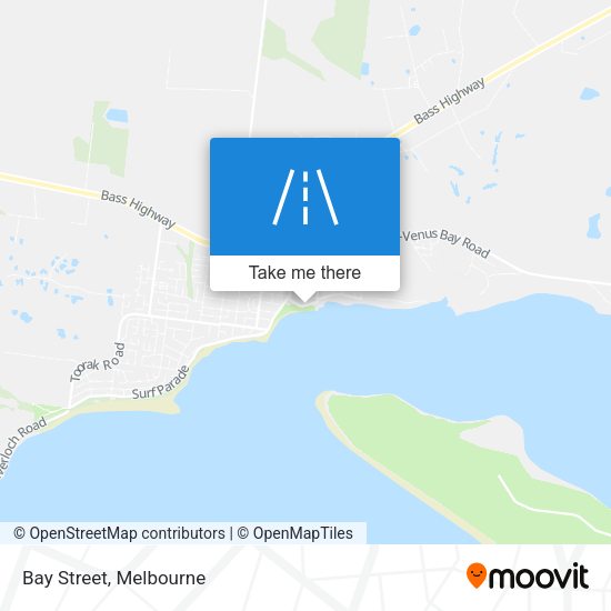 Bay Street map