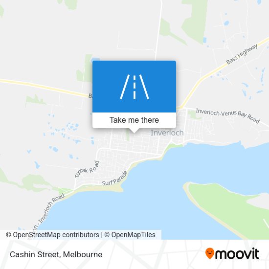 Cashin Street map