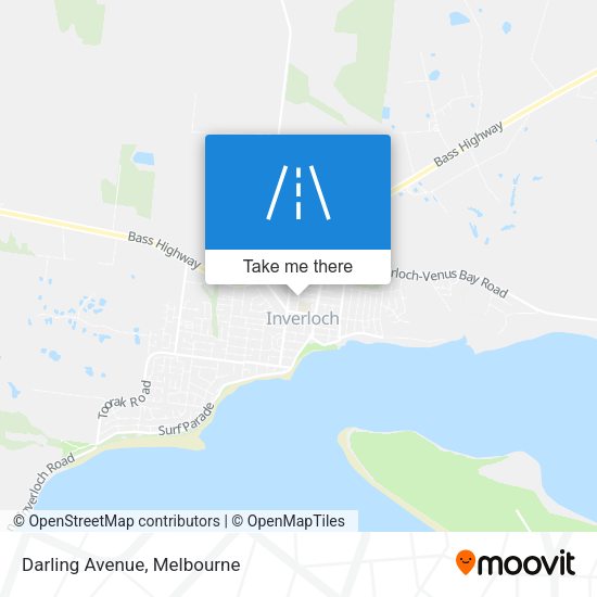 Darling Avenue map