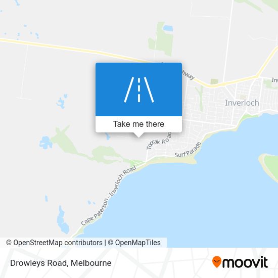 Drowleys Road map