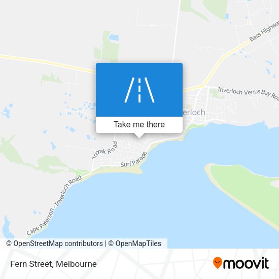 Fern Street map