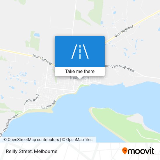 Reilly Street map