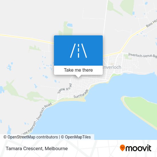 Tamara Crescent map