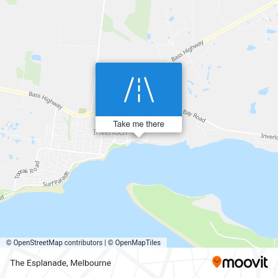 The Esplanade map