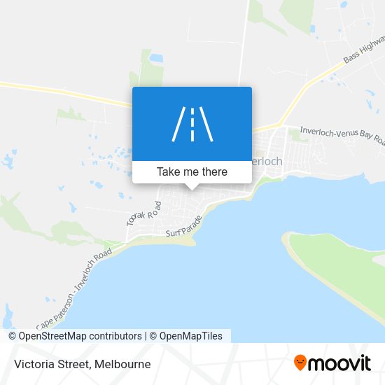 Victoria Street map