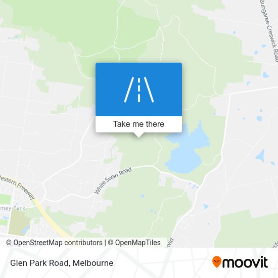Glen Park Road map