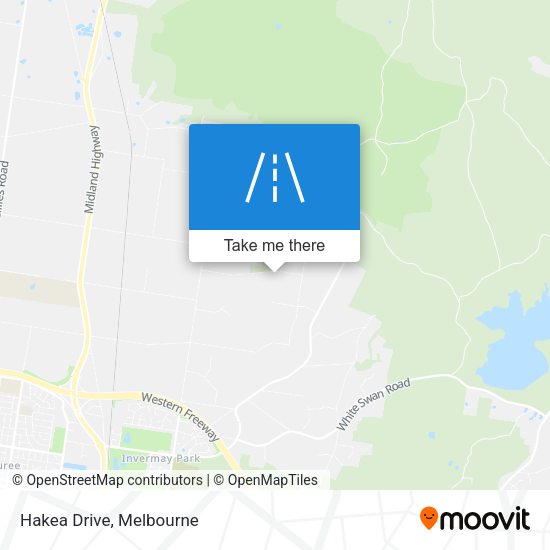 Hakea Drive map