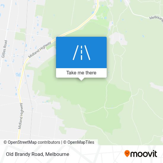 Old Brandy Road map