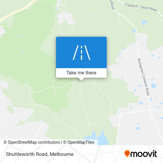 Shuttleworth Road map
