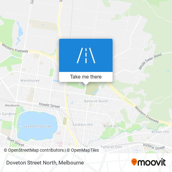 Doveton Street North map