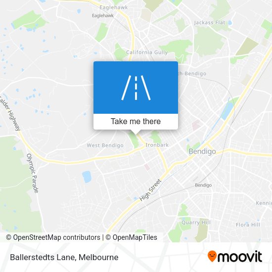 Ballerstedts Lane map