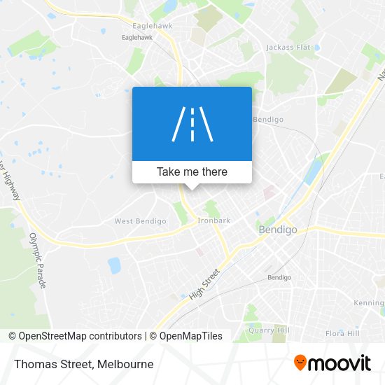 Thomas Street map