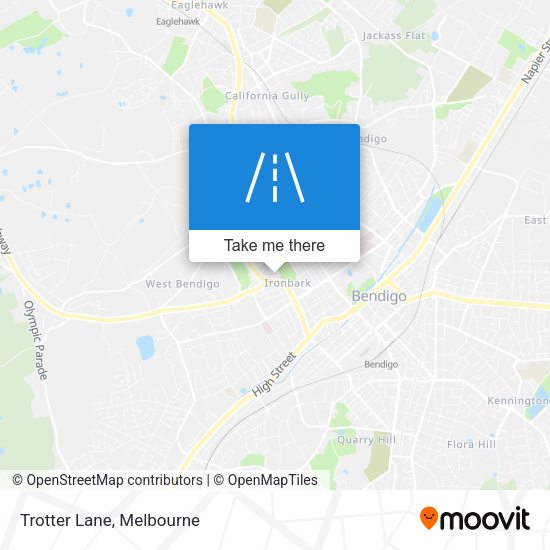 Trotter Lane map