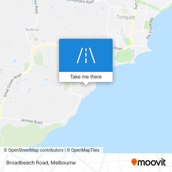 Broadbeach Road map