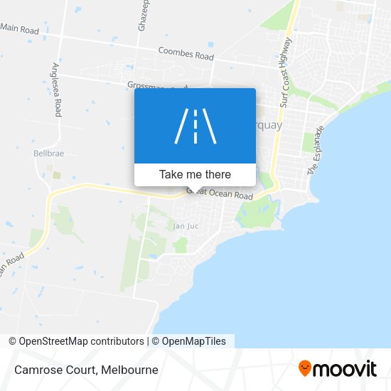 Camrose Court map