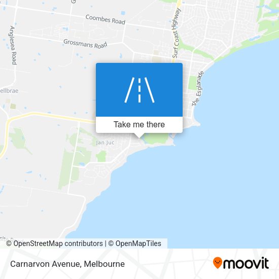 Carnarvon Avenue map