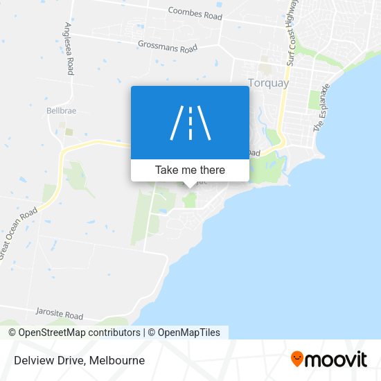 Delview Drive map