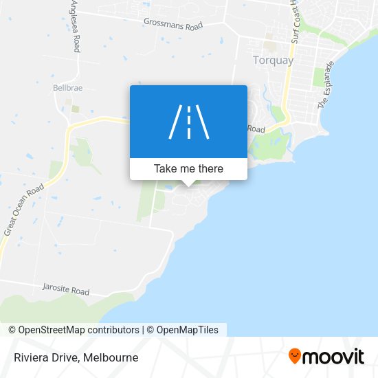 Riviera Drive map
