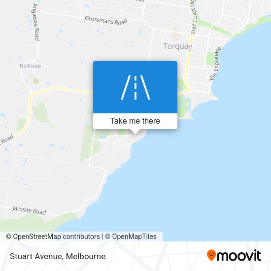 Stuart Avenue map