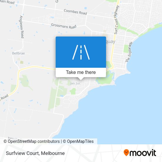 Surfview Court map