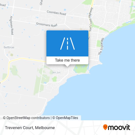 Trevenen Court map