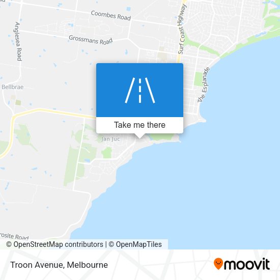 Troon Avenue map