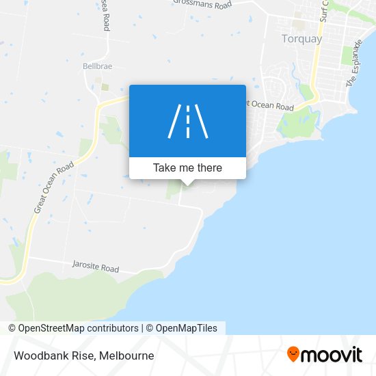 Woodbank Rise map