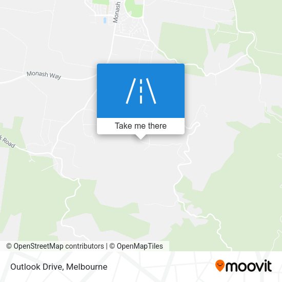 Outlook Drive map