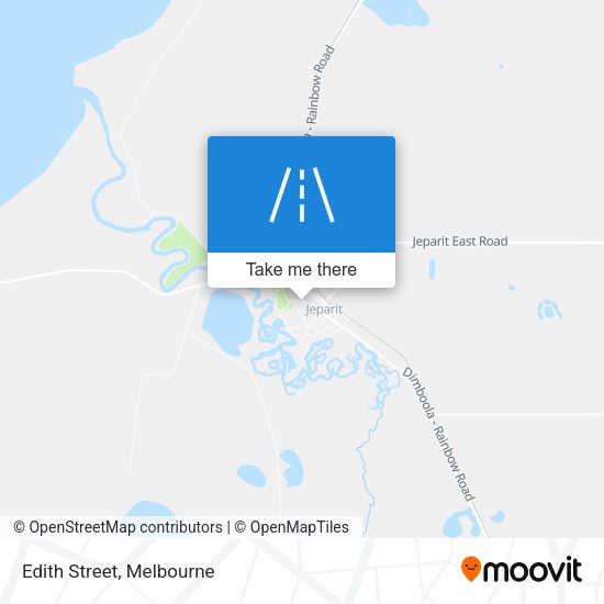 Edith Street map
