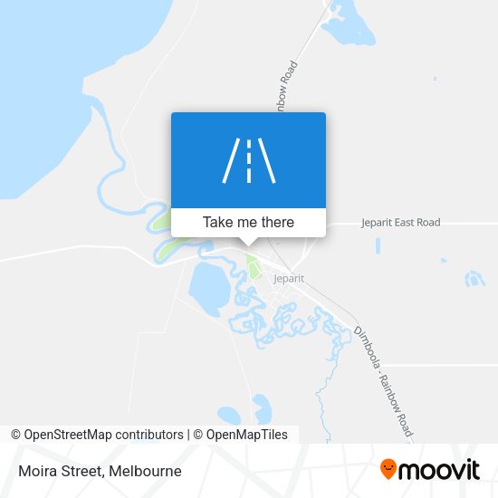 Moira Street map