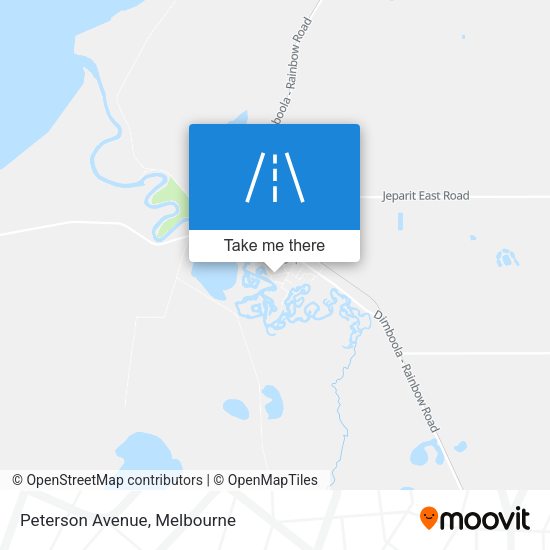 Peterson Avenue map