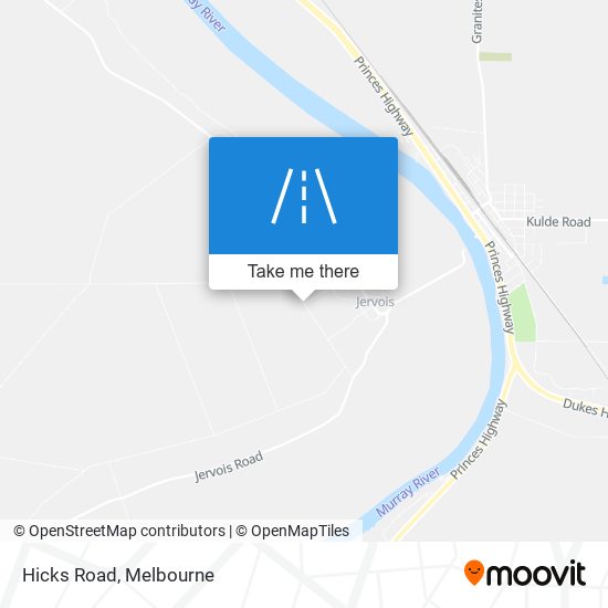 Hicks Road map