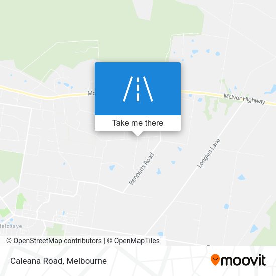 Caleana Road map