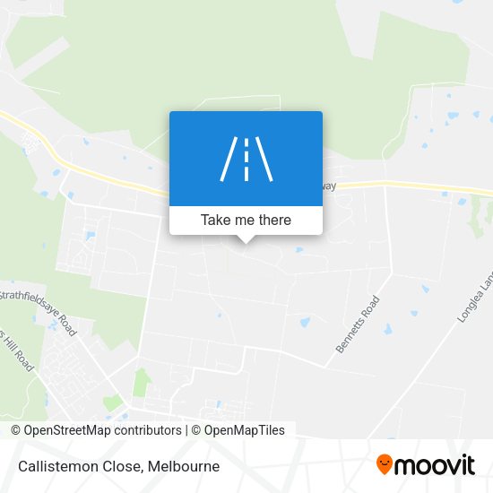 Callistemon Close map