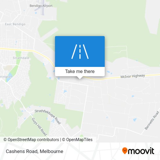 Cashens Road map