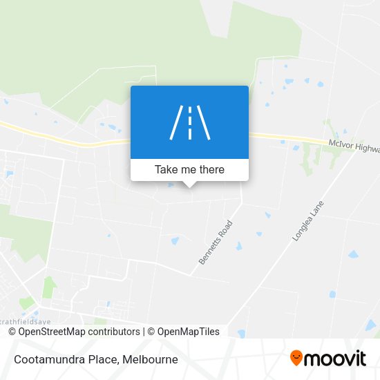 Cootamundra Place map