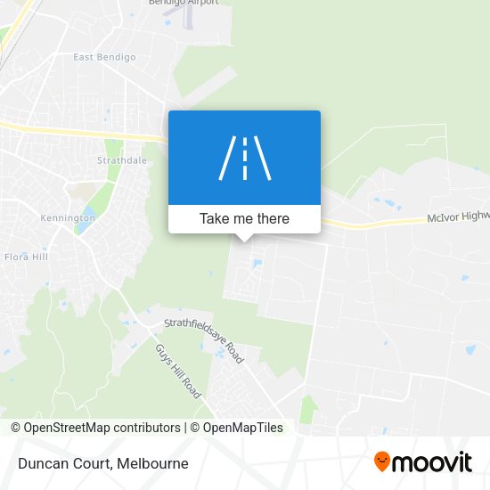 Duncan Court map