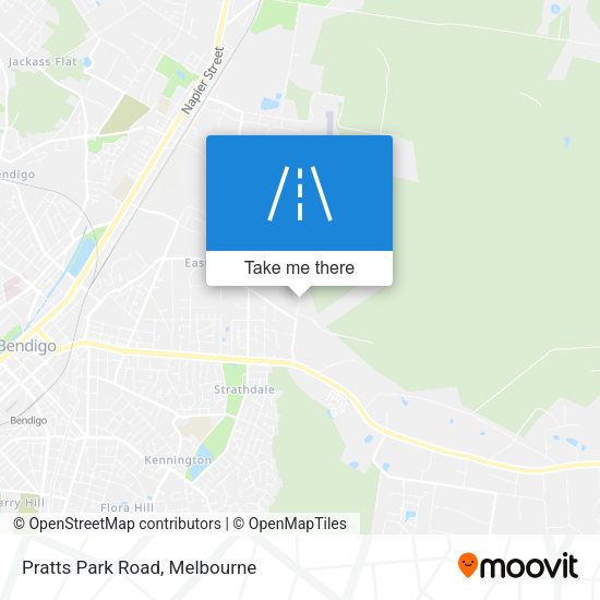 Pratts Park Road map