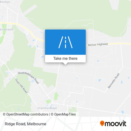 Ridge Road map