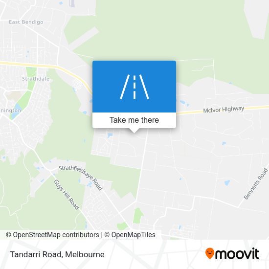 Tandarri Road map