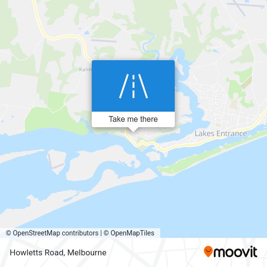 Howletts Road map