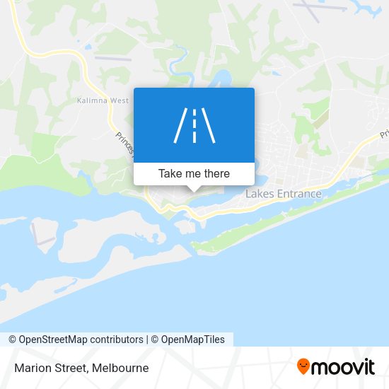 Marion Street map