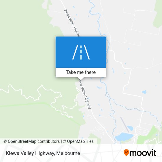 Kiewa Valley Highway map