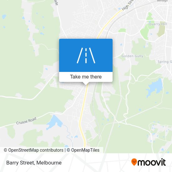 Barry Street map